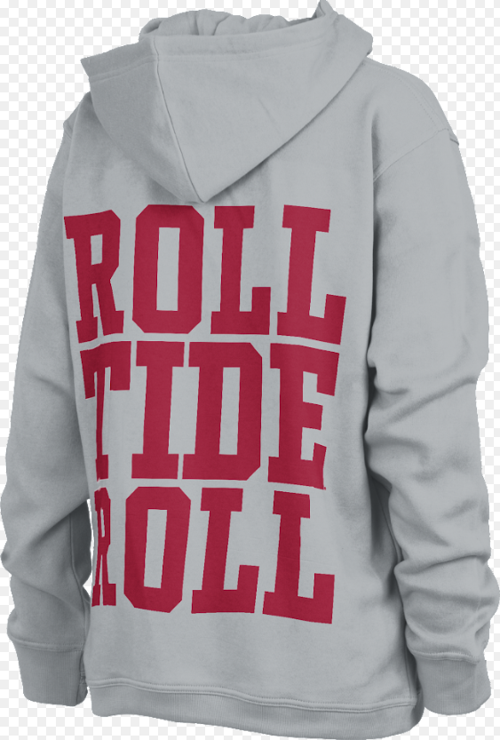 ALABAMA BIG PRINT ROLL TIDE ROLL HOODIE