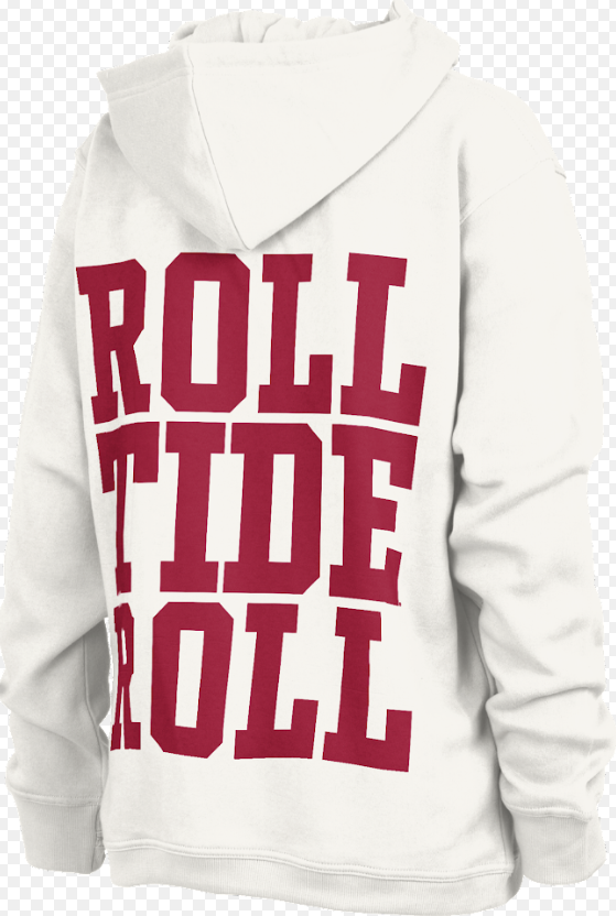 ALABAMA BIG PRINT ROLL TIDE ROLL HOODIE