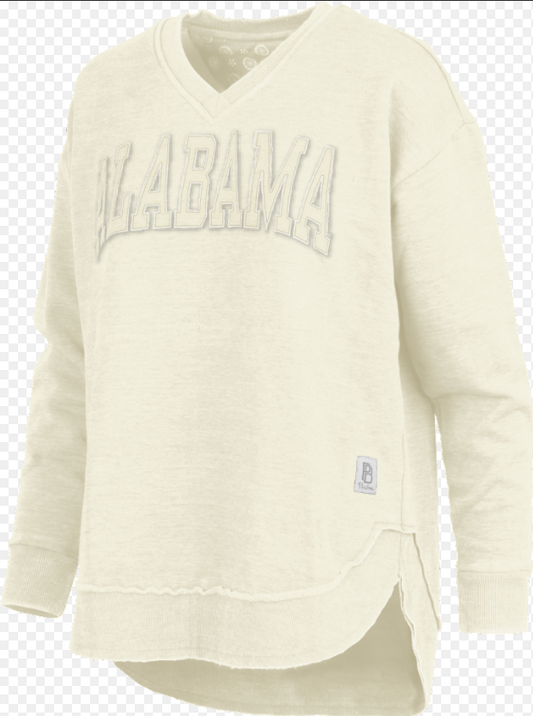 Alabama West Hall Sweatshirt Ivory