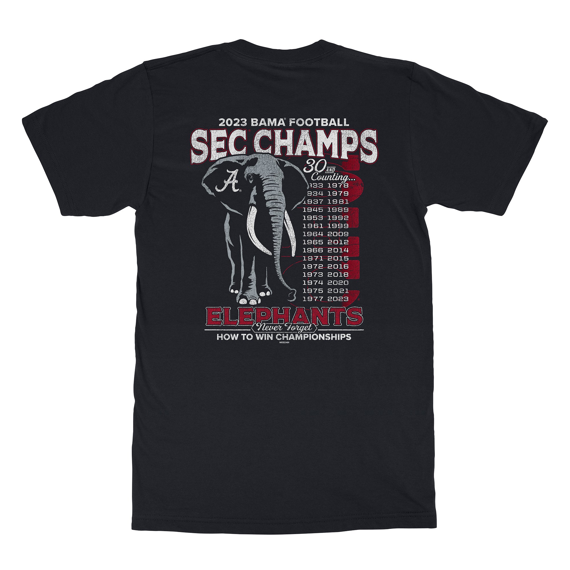 Sec championship shop t shirts